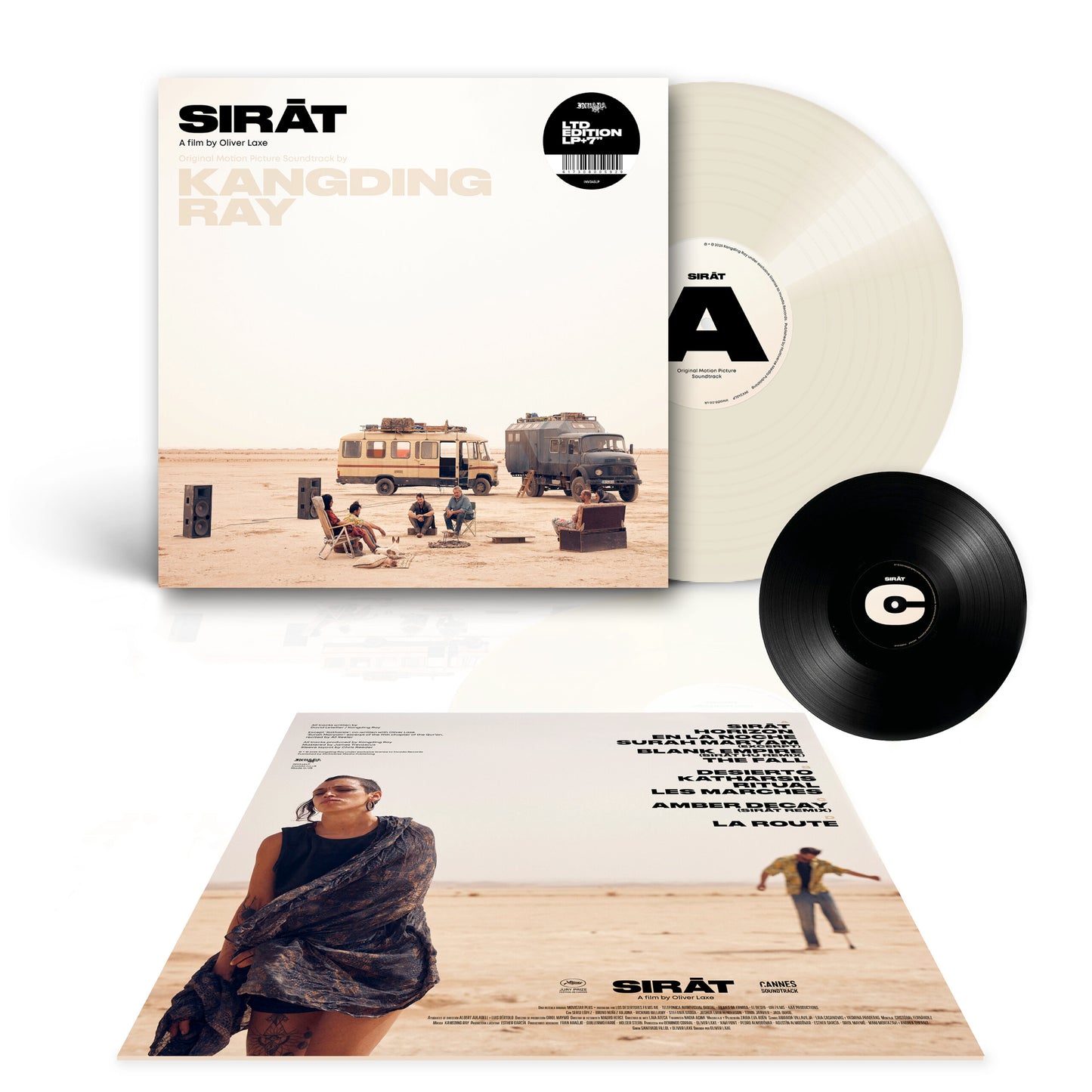 Kangding Ray - SIRAT | Vinyle Crème + 7" OST