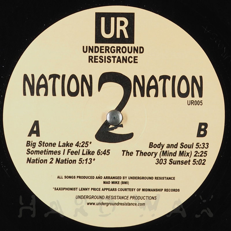 Underground Resistance - Nation 2 Nation