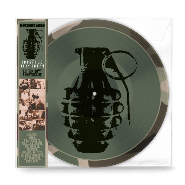 Various Artists - Hostile Hip Hop | 30th Anniversary Picture Disc