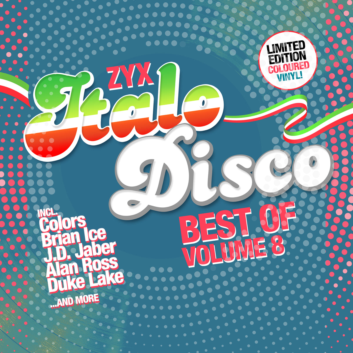 Various Artists - ZYX Italo Disco Best Of Volume 8 | Limited Edition Colored Vinyl