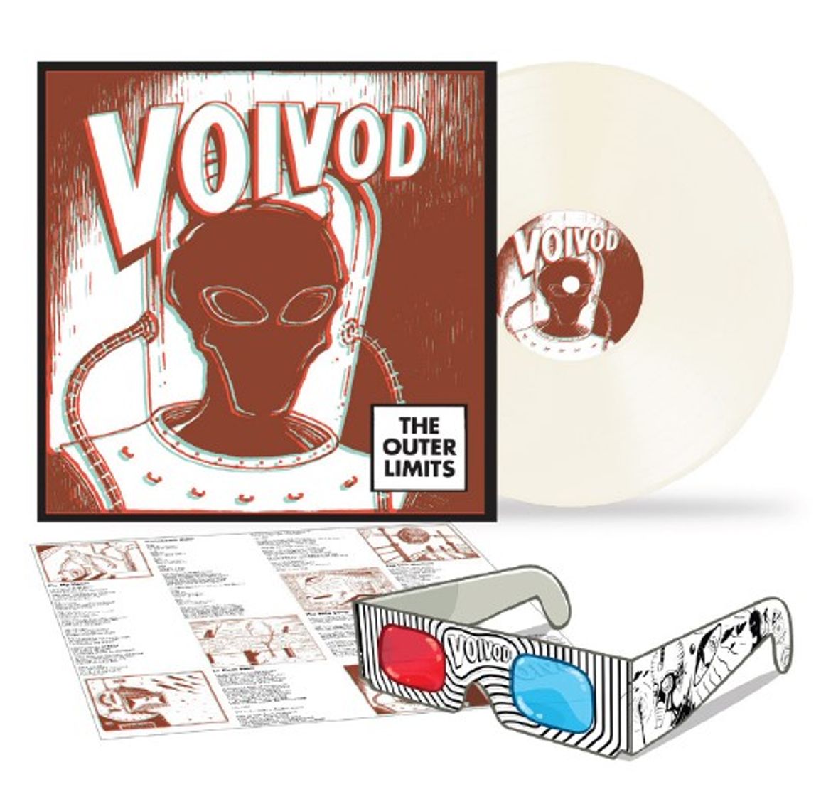 Voivod - The Outer Limits / Limited white LP with 3D Glasses