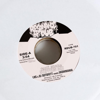 LNS & DJ Sotofett meets Ekowmania - Fanti Shake (Steppers Mix) / Step Eight 7"