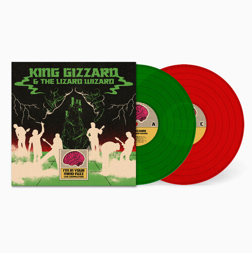King Gizzard & The Lizard Wizard - I'm In Your Mind Fuzz Live | Green & Red Vinyl