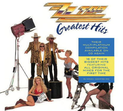 ZZ Top - Greatest Hits [Translucent Blue & Translucent Yellow 2LP]