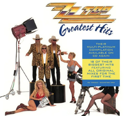 ZZ Top - Greatest Hits [Translucent Blue & Translucent Yellow 2LP]
