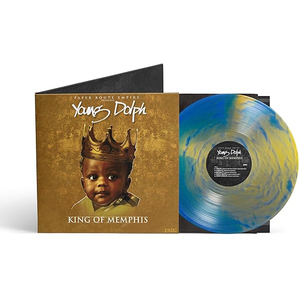 Young Dolph - King Of Memphis (10 Year Anniversary, Royalty Blue And Gold Vinyl)