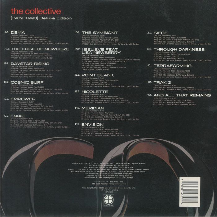 Octave One - The Collective (1989-1998) Deluxe Edition