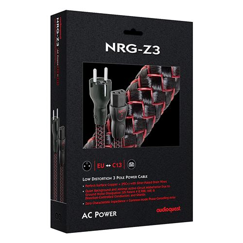 Audio Quest - NRGZ3 1m | Câble secteur