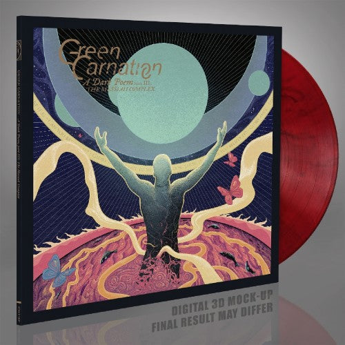 Green Carnation - A Dark Poem, Part III: The Messiah Complex | Limited Edition Red And Black Marbled Vinyl
