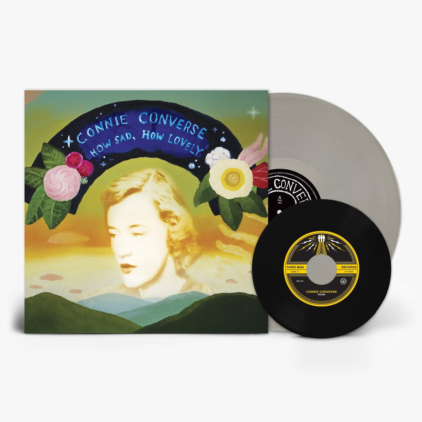 Connie Converse - How Sad, How Lovely / Silver vinyl + 7'