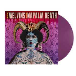 Melvins with Napalm Death - Savage Imperial Death / Anxious Orchid vinyl