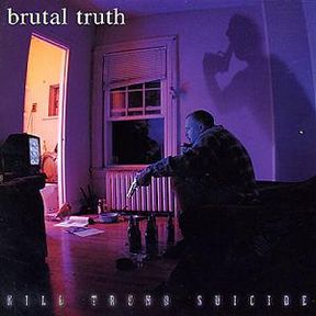 Brutal Truth - Kill Trend Suicide | Neon Violet Vinyl