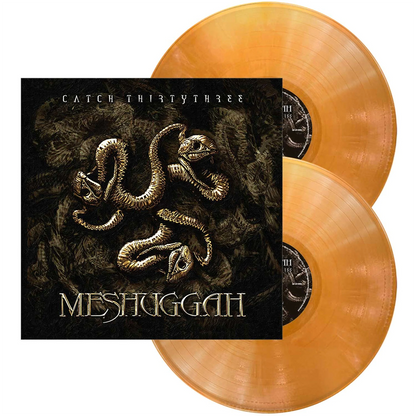 Meshuggah - Catch Thirtythree | Limited Edition 20th Anniversary Gold & White Marbled Vinyl