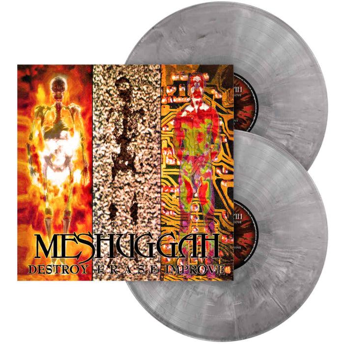 Meshuggah - Destroy Erase Improve | Gray Black & White Marbled Vinyl