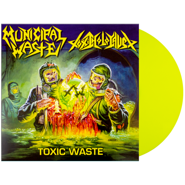 Municipal Waste - Toxic Waste / Neon Yellow LP