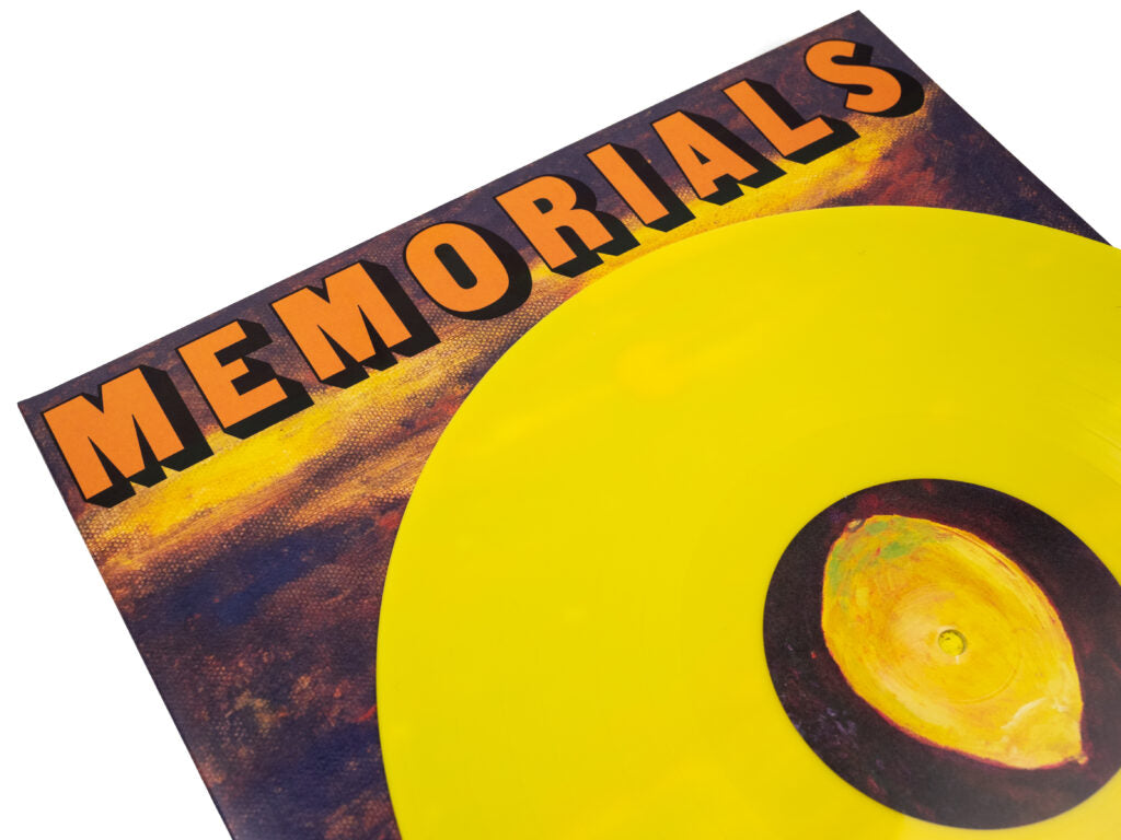 Memorials - All Clouds Bring Not Rain / Lemon citrus vinyl