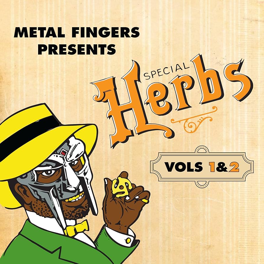 Mf Doom - Metal Fingers Presents : Special Herbs Vols. 1 & 2 | Vinyle Orange
