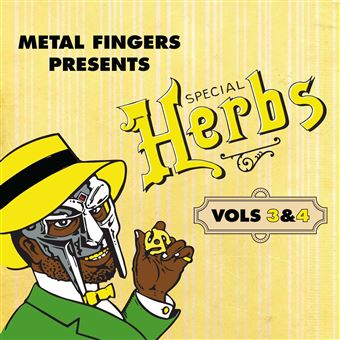 Mf Doom - Metal Fingers Presents : Special Herbs Vols. 3 & 4 | Vinyle Jaune