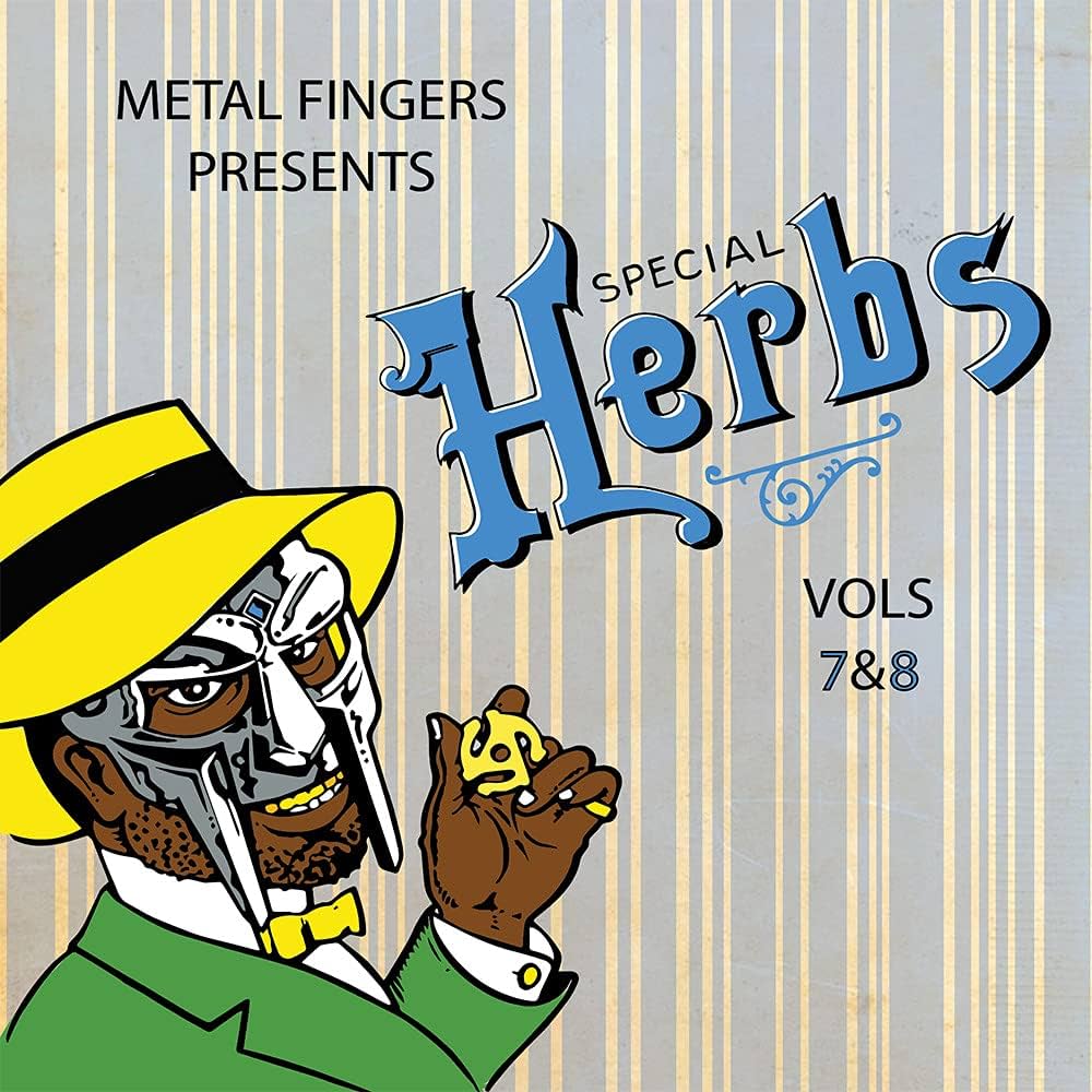Mf Doom - Metal Fingers Presents : Special Herbs Vols. 7 & 8 | Vinyle Bleu
