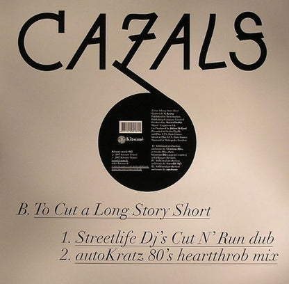 Cazals - To Cut A Long Story Short