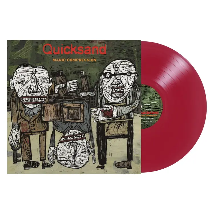 Quicksand - Manic Compression / 30th anniversary edition - Open heart red vinyl