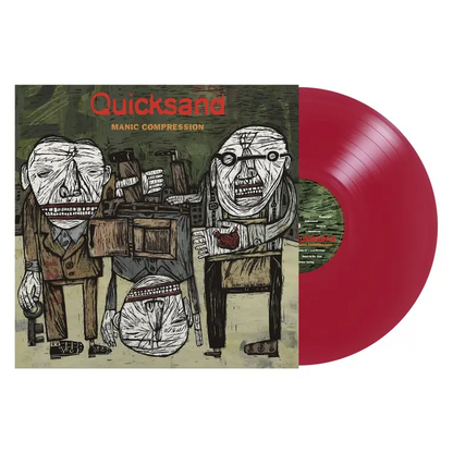 Quicksand - Manic Compression / 30th anniversary edition - Open heart red vinyl