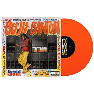 Buju Banton - Too Too Bad [Orange LP]