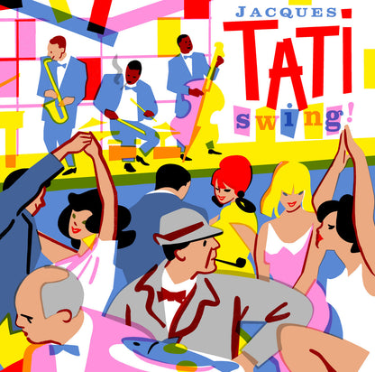 Jacques Tati - SWING (OST "Jour de Fête"/ "Les Vacances de Monsieur Hulot"/ "Mon Oncle"/ "Playtime"/ "Trafic"/ "Parade") [Limited edition translucid red 2LP]