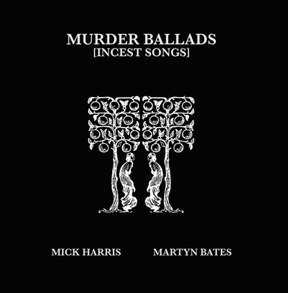 Mick Harris & Martyn Bates - Murder Ballads [Incest Songs] / 2LP Limited Edition Textured Sleeve + Marbled Vinyls