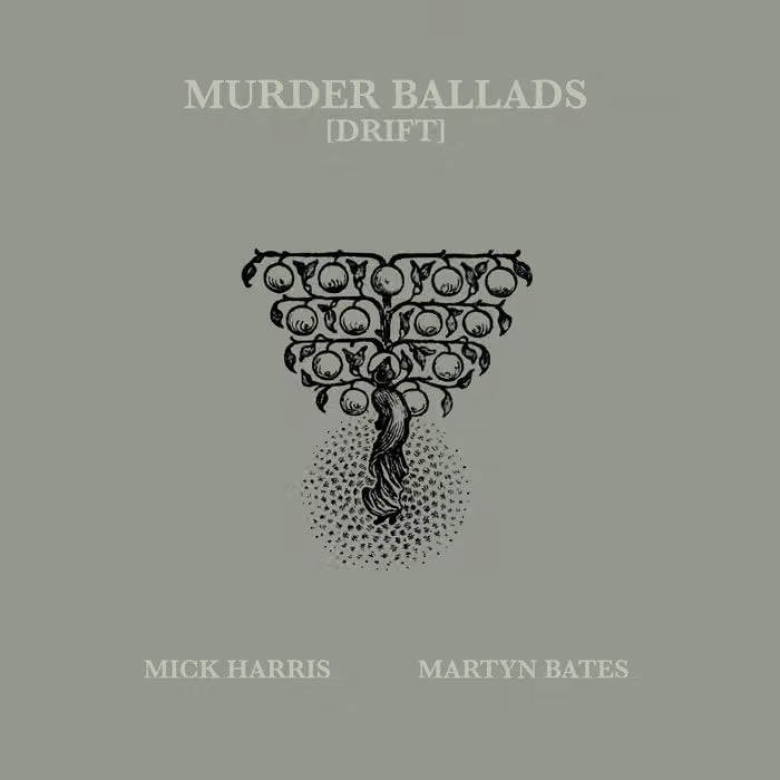 Mick Harris & Martyn Bates - Murder Ballads [Drift] / 2LP Limited Edition Textured Sleeve + Marbled Vinyls