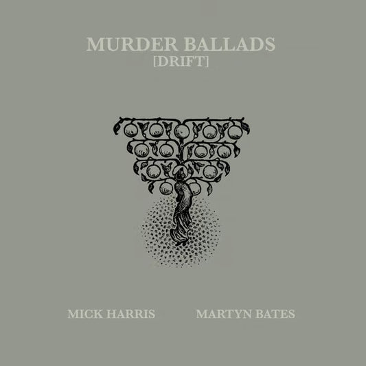 Mick Harris & Martyn Bates - Murder Ballads [Drift] / 2LP Limited Edition Textured Sleeve + Marbled Vinyls