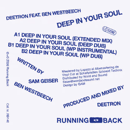 Deetron ft Ben Westbeech - Deep In Your Soul