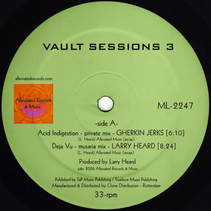 Alleviated Records (Larry Heard) - Vault Sessions 3
