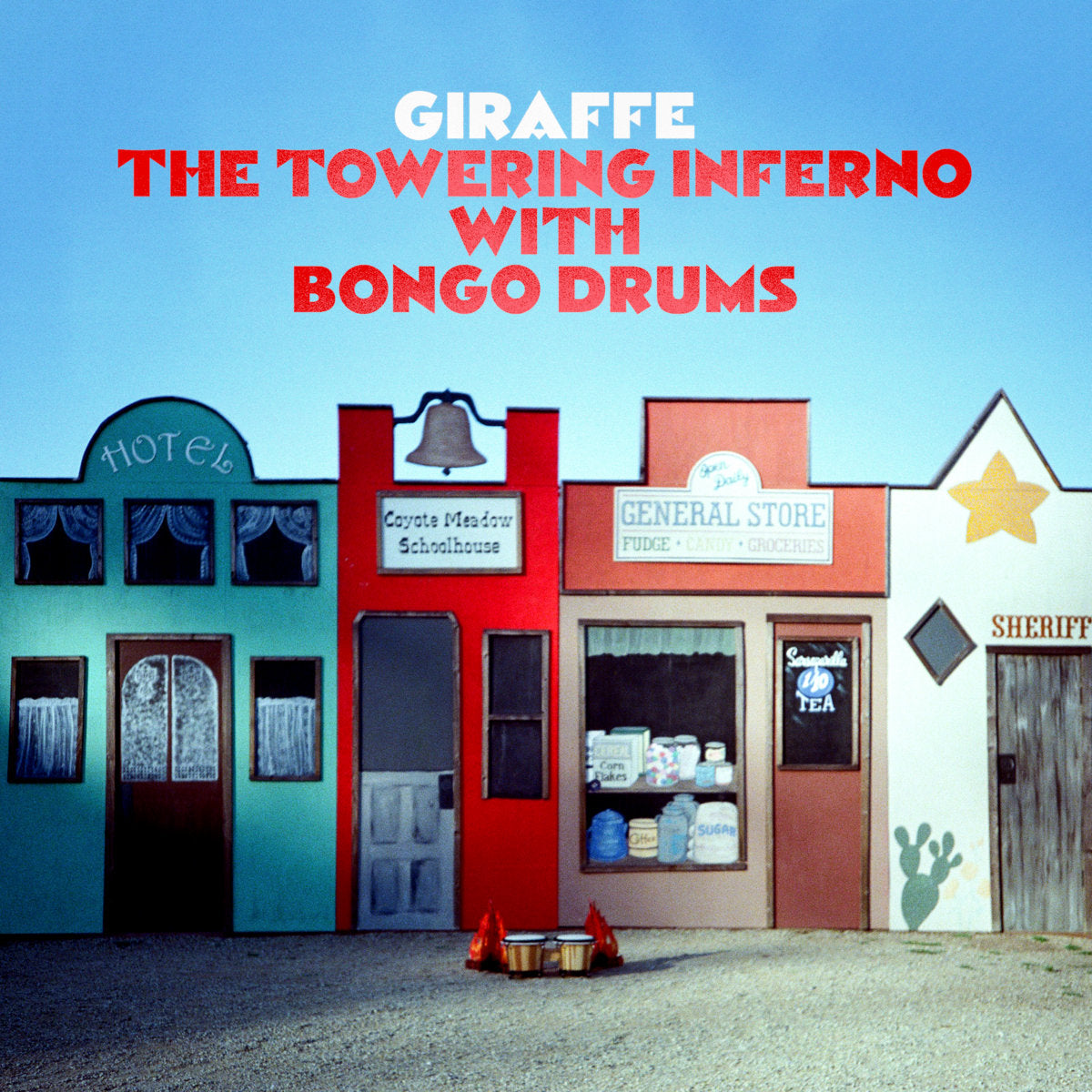 Giraffe - The Towering Inferno With Bongo Drums / Transparent red vinyl