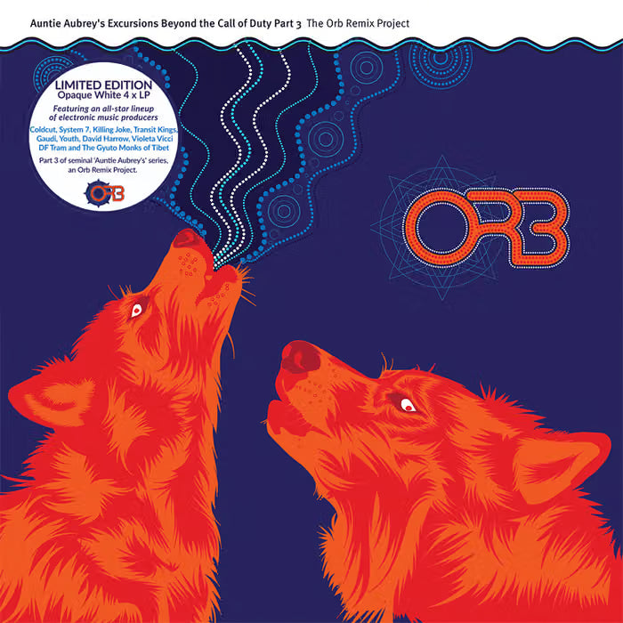 The Orb - Auntie Aubrey's Excursions Beyond The Call Of Duty Pt. 3 [Opaque blue 4LP]