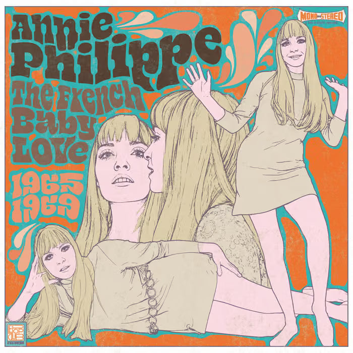 Annie Philippe - The French Baby Love (1965-1969) [White LP]