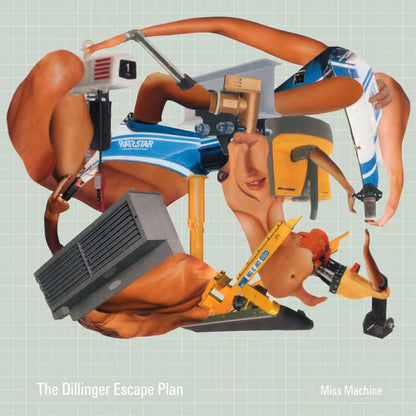 The Dillinger Escape Plan - Miss Machine [Mint Green, White and Metallic Silver Tri Color Merge LP]