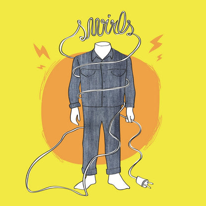 Swirls - Surge / Ultra Clear vinyl