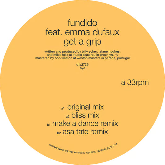 Fundido Feat. Emma Dufaux - Get A Grip