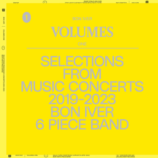 Bon Iver - Volumes: One "Selections from Music Concerts 19-23 6 Pieces Band"