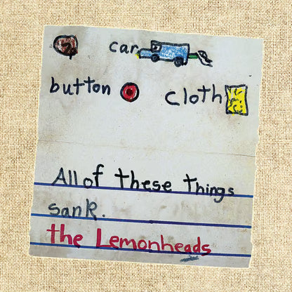 The Lemonheads - Car Button Cloth [Limited 30th Anniversary white LP]