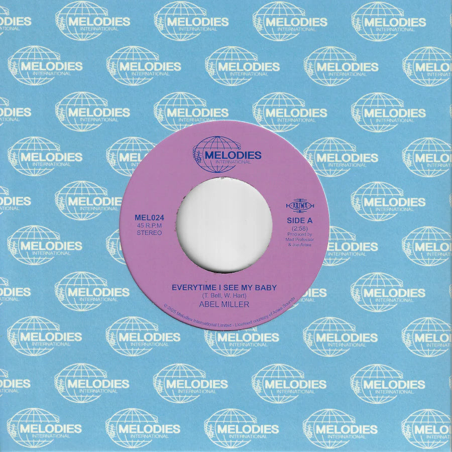 Abel Miller & Mad Professor - Everytime I See My Baby 7"