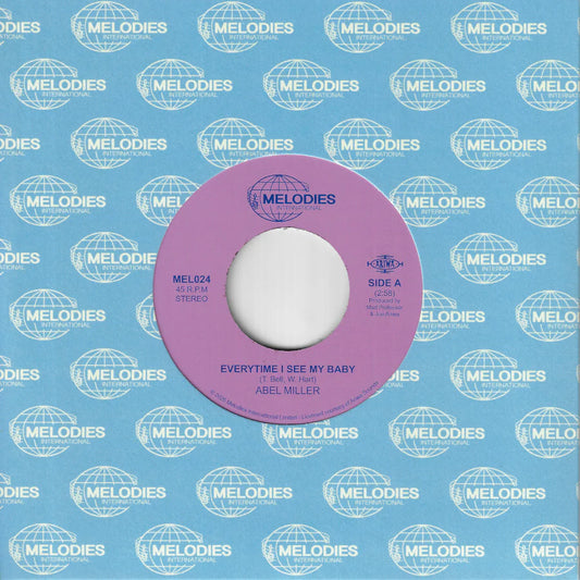 Abel Miller & Mad Professor - Everytime I See My Baby 7"