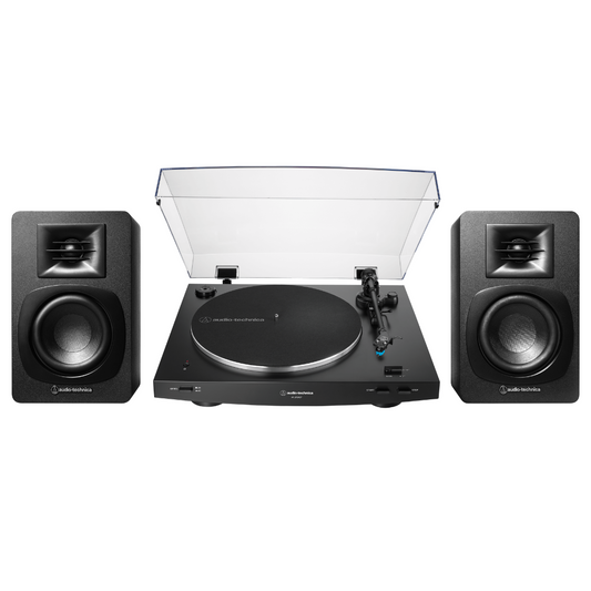 Audio Technica LP3XBT + SP3X | Platine Vinyle et Enceintes Amplifiées