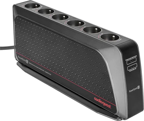 AudioQuest PowerQuest 2 – Barrette secteur audiophile 6 prises avec filtration et protection