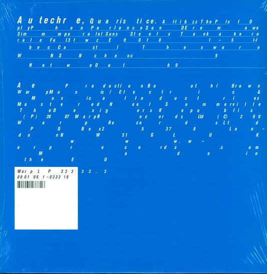Autechre - Quaristice