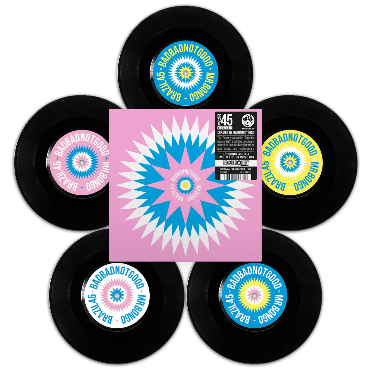 Badbadnotgood Presents Brazil 45 Mr Bongo Boxset Vol 6 / RSD25
