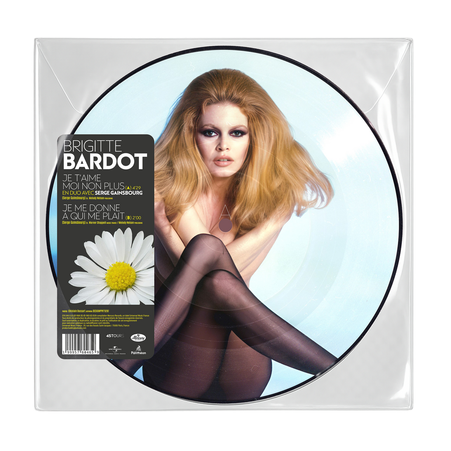 Brigitte Bardot - Je T'aime Moi Non Plus / Picture disc