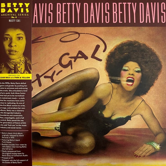 Betty Davis - Nasty Gal (Pink Yellow Vinyl)