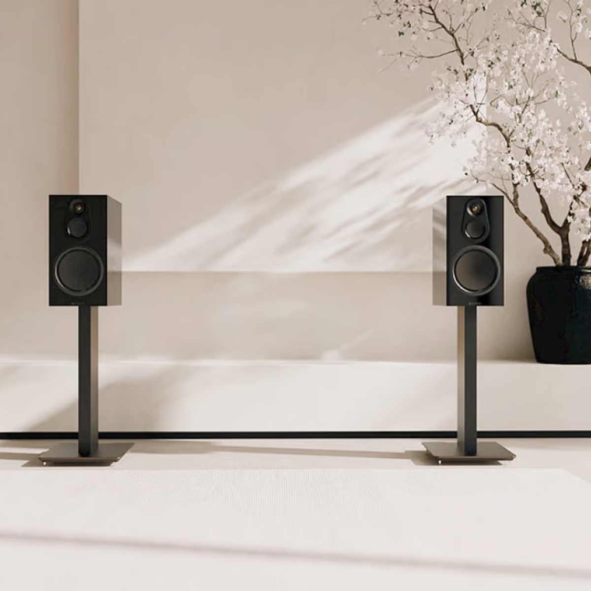 Supports Enceintes | Blok Axis 600 Speaker Stand Black